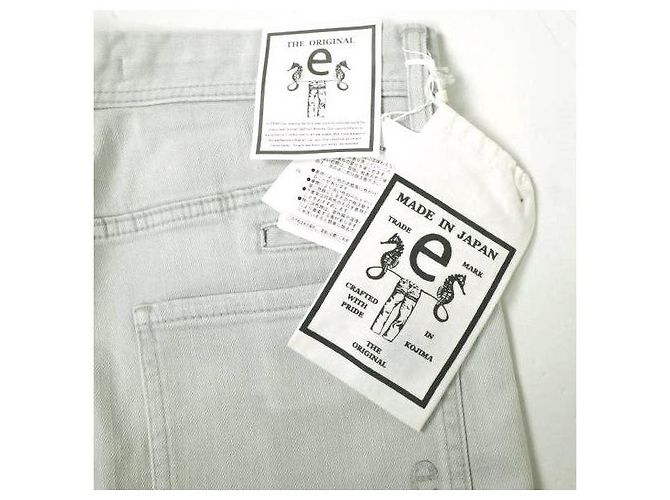 Autre Marque JEANS SEA HORSE SLIM Jeans de algodón y poliuretano Castaño - vista 3