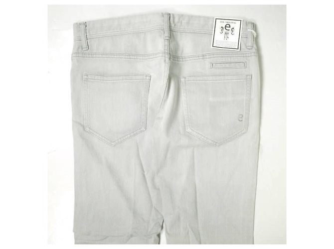 Autre Marque JEANS SEA HORSE SLIM Jeans de algodón y poliuretano Castaño - vista 6