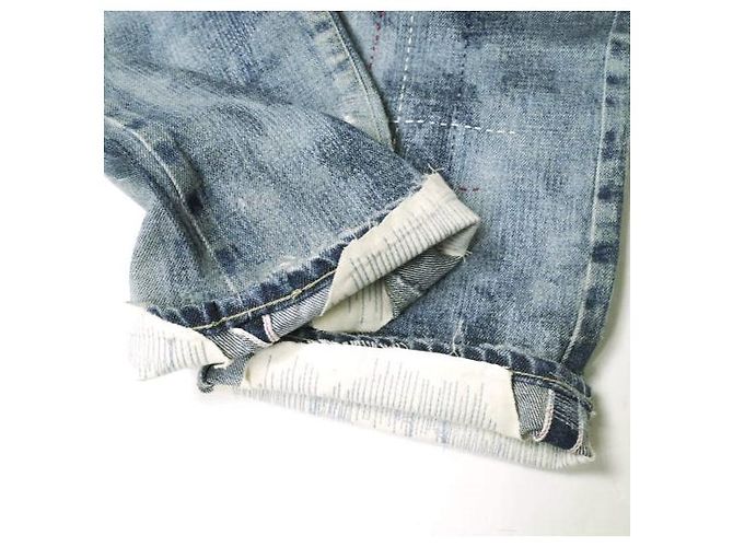 Autre Marque JEANS SELVEDGE RECTO Jeans de algodón Edición limitada Azul - vista 10