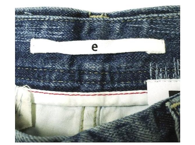 Autre Marque JEANS SELVEDGE RECTO Jeans de algodón Edición limitada Azul - vista 12