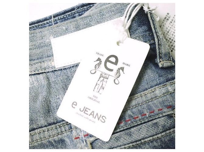 Autre Marque JEANS SELVEDGE RECTO Jeans de algodón Edición limitada Azul - vista 3
