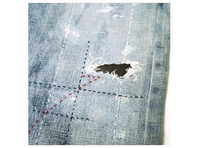 Autre Marque JEANS SELVEDGE RECTO Jeans de algodón Edición limitada Azul - vista 6