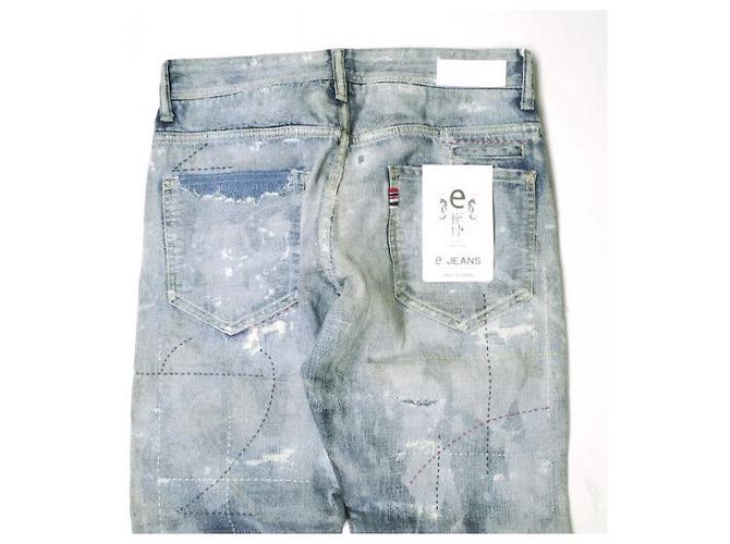 Autre Marque JEANS SELVEDGE RECTO Jeans de algodón Edición limitada Azul - vista 7