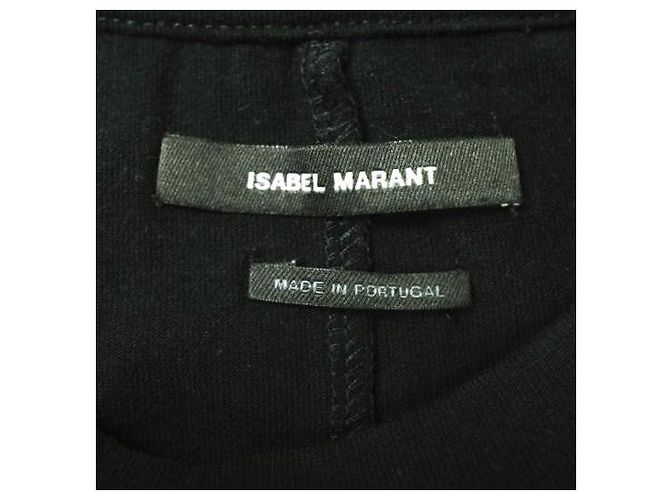 Autre Marque Top de algodón BELITA ISABEL MARANT Negro - vista 4