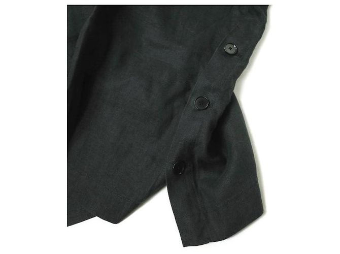 Autre Marque LEINEN V-AUSSCHNITT KLEID BEAUTY&YOUTH Leinenkleid - Ansicht 7
