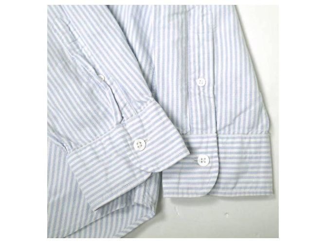 Autre Marque CAMISA DE ALGODÓN A RAYAS DULCES BEAUTY&YOUTH UNITED ARROWS Azul - vista 6