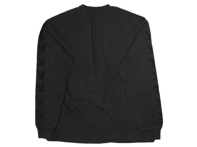 Autre Marque UNUSED × PLAYBOY Camiseta de algodón con estampado en relieve (Limitada) Negro - vista 2