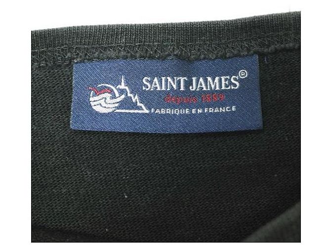 Autre Marque Top de Algodón Saint James OUESSANT Negro - vista 3