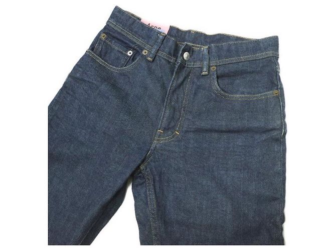 Pantalones de denim indigo Bla Konst Melk de Acne Studios Azul - vista 4