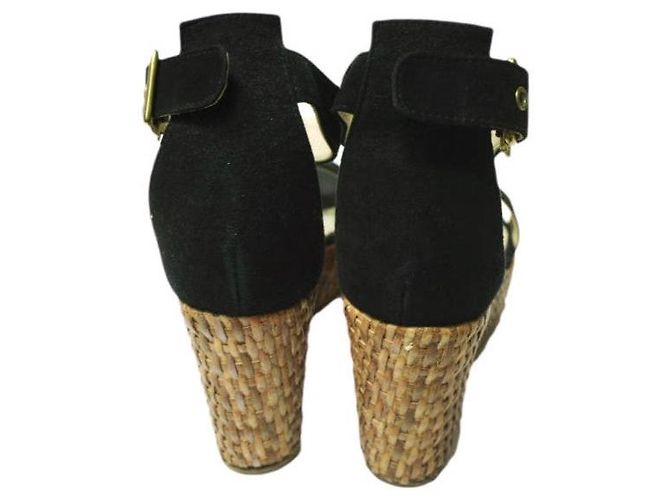 Autre Marque Sandali in suede LIZY979 di Fabio Rusconi Nero - vista 4