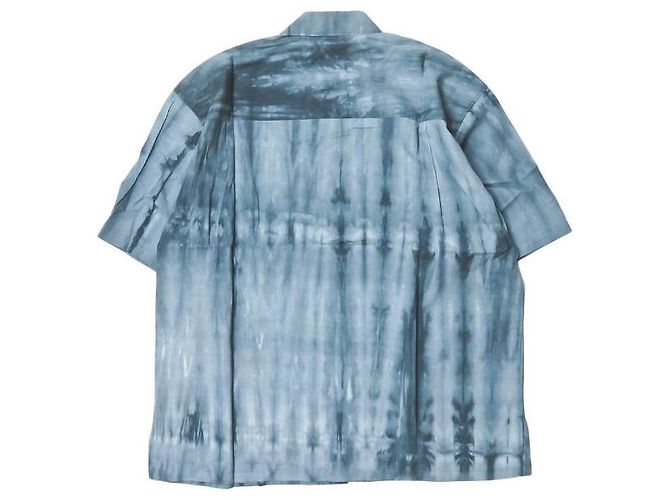 Autre Marque JOURNAL STANDARD Baumwoll-Kurzarmhemd Blau - Ansicht 2