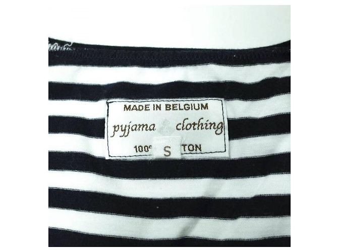 Autre Marque Pijama de algodão Camiseta de manga curta Azul - vista 3