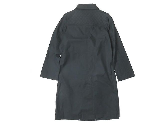 Autre Marque Abrigo de algodón de botonadura sencilla Sally Scott Azul Azul marino - vista 2