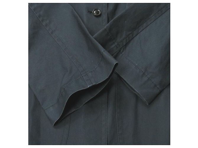 Autre Marque Abrigo de algodón de botonadura sencilla Sally Scott Azul Azul marino - vista 6