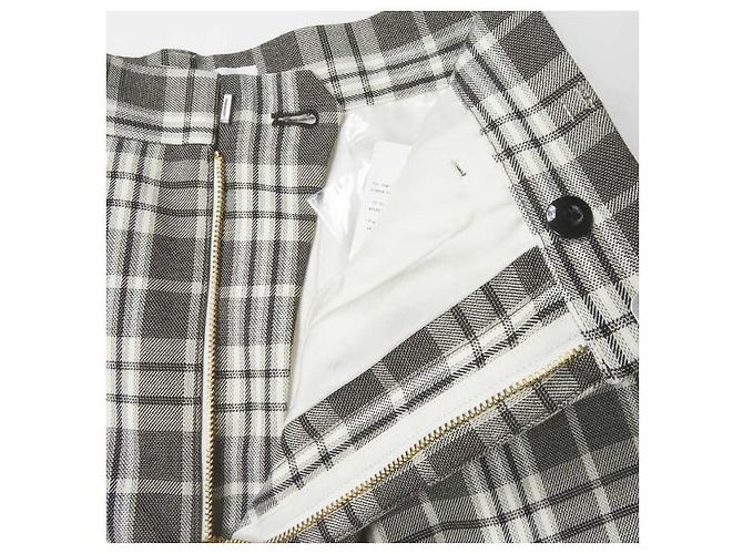 Autre Marque Pantaloncini Toga Check Marrone Grigio - vista 5