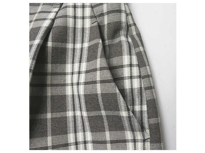 Autre Marque Pantaloncini Toga Check Marrone Grigio - vista 6