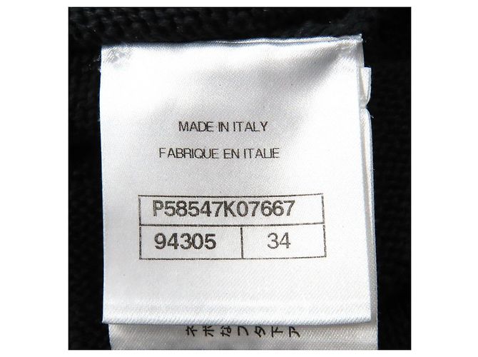 Timeless Chanel P58547 Mono de Punto de Algodón Azul Azul marino - vista 7