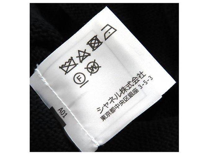 Timeless Chanel P58547 Mono de Punto de Algodón Azul Azul marino - vista 9