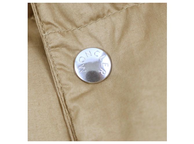 Abrigo de algodón acolchado Moncler ROUBAUD Castaño - vista 5