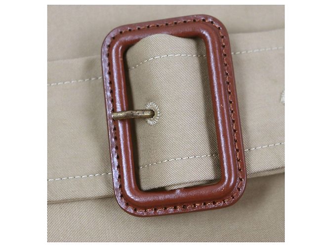 Abrigo Trench de Algodón Gucci Beige - vista 8