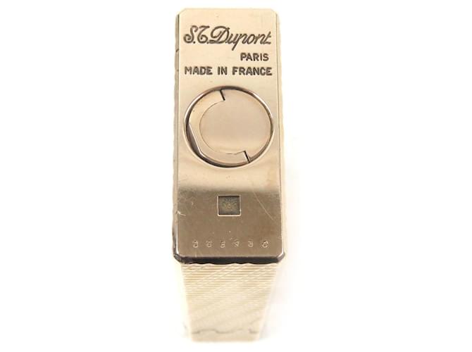 Autre Marque Dupont Line 1 Check Pattern Square Lighter Golden - view 5
