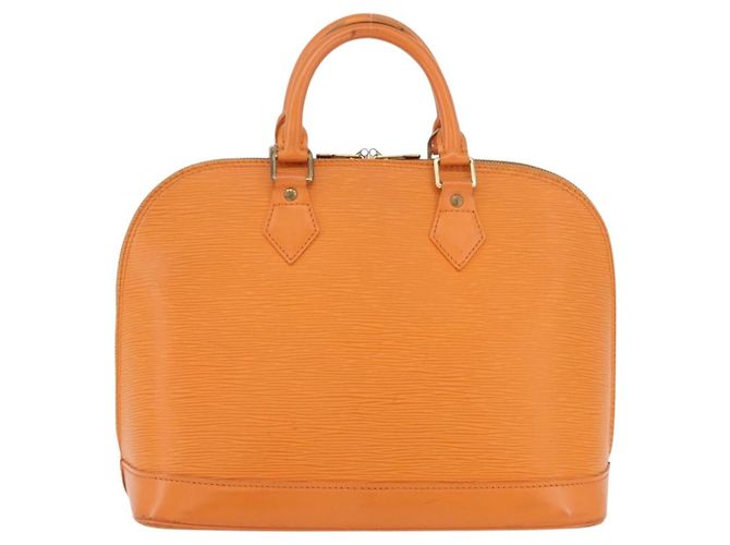 Louis Vuitton Vintage Alma Epi Leather PM Arancione - vista 2
