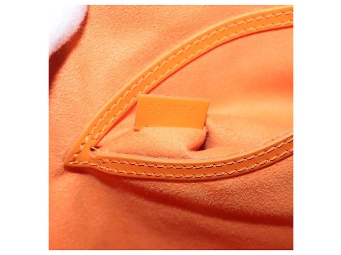 Louis Vuitton Vintage Alma Epi Leather PM Arancione - vista 7