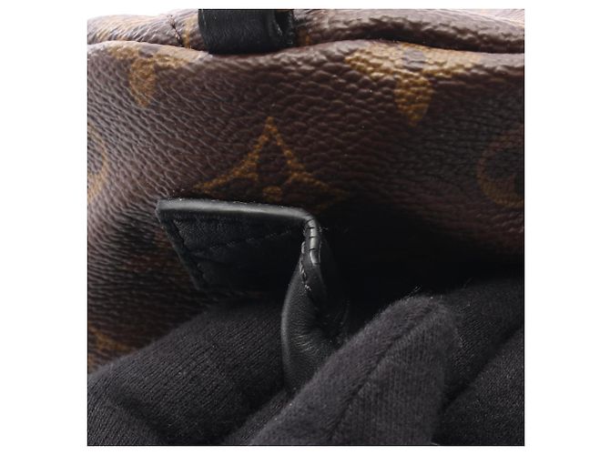 Mochila/bolso Palm Springs Mini de Louis Vuitton Castaño Negro - vista 7