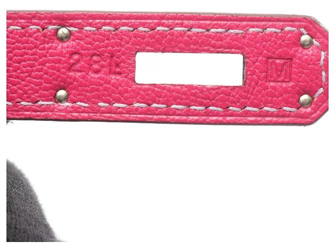 Borsa Hermès Birkin 30 Verso Rosa Porpora Fuschia - vista 5