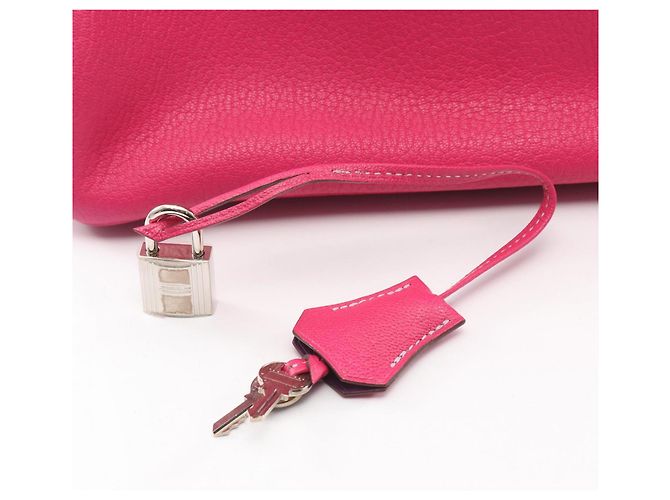 Borsa Hermès Birkin 30 Verso Rosa Porpora Fuschia - vista 6