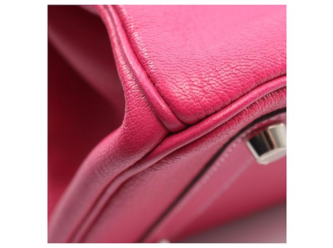 Borsa Hermès Birkin 30 Verso Rosa Porpora Fuschia - vista 8