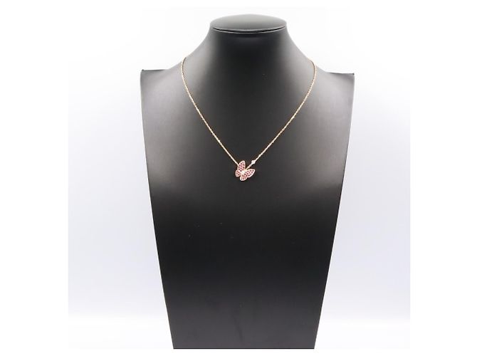 Collier De Papillon Van Cleef & Arpels Doré - vue 7