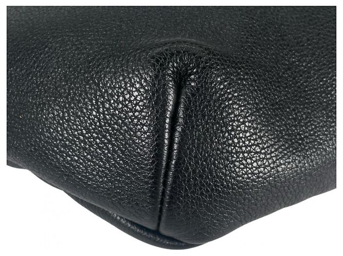 Borsa a tracolla in pelle nera Gucci Nero - vista 12