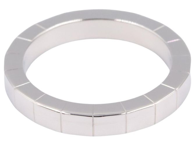 Anello in oro bianco 18K Cartier Lanières Argento - vista 3