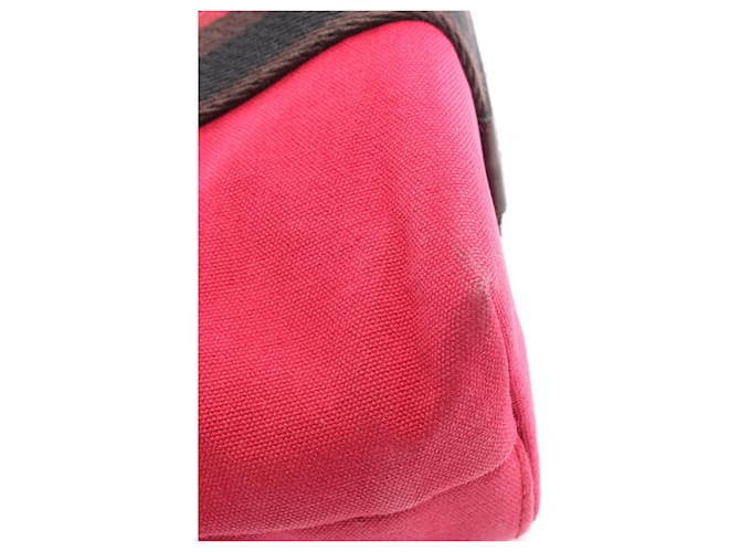 Borsa Tote PM Troca Horizontal Hermès Marrone Rosso - vista 9
