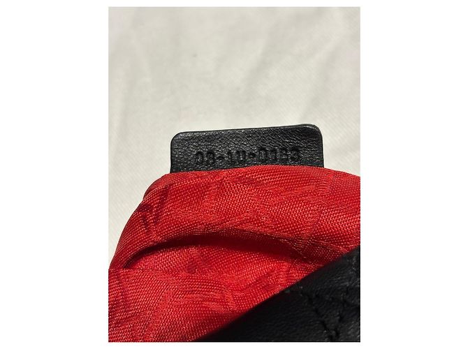Pochette in pelle Cannage Christian Dior Nero - vista 4