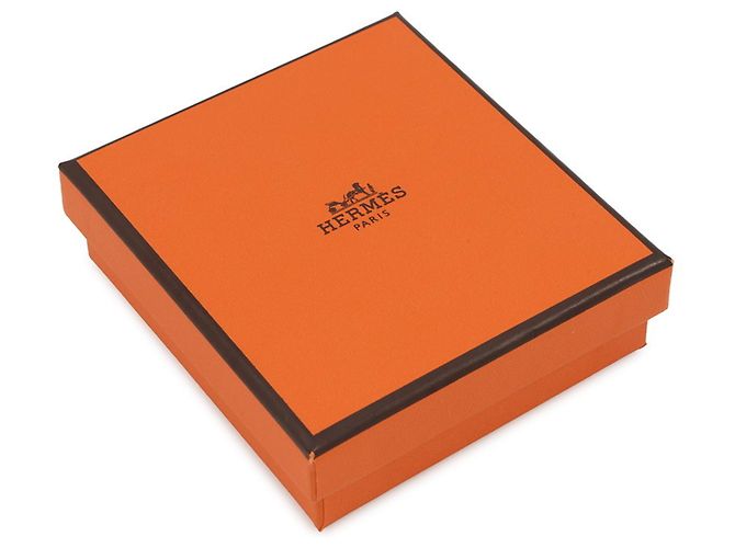 Spilla in metallo marrone Hermès - vista 12
