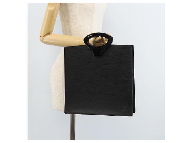LOUIS VUITTON Borsa a Mano Epi Ombre Nera M52102 LV Auth ka3201 Nero - vista 20