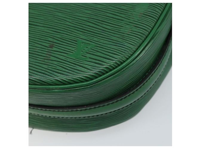 LOUIS VUITTON Borsa a Spalla Epi Jeune Fille MM Verde M52154 LV Auth ARZ443 - vista 10