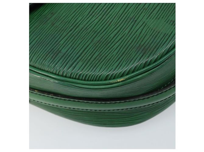 LOUIS VUITTON Borsa a Spalla Epi Jeune Fille MM Verde M52154 LV Auth ARZ443 - vista 11