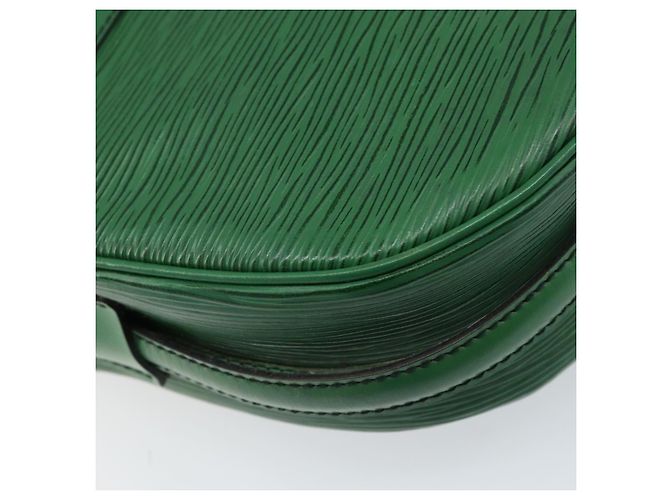 LOUIS VUITTON Borsa a Spalla Epi Jeune Fille MM Verde M52154 LV Auth ARZ443 - vista 13