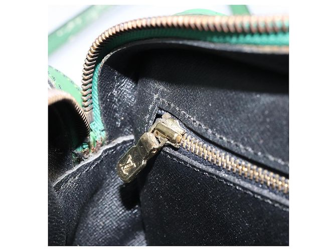 LOUIS VUITTON Borsa a Spalla Epi Jeune Fille MM Verde M52154 LV Auth ARZ443 - vista 20