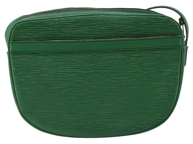 LOUIS VUITTON Borsa a Spalla Epi Jeune Fille MM Verde M52154 LV Auth ARZ443 - vista 3