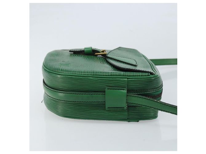 LOUIS VUITTON Borsa a Spalla Epi Jeune Fille MM Verde M52154 LV Auth ARZ443 - vista 4