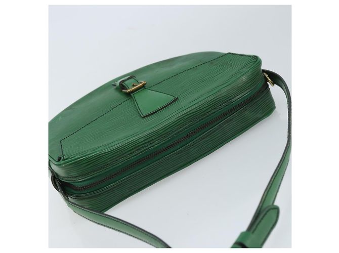 LOUIS VUITTON Borsa a Spalla Epi Jeune Fille MM Verde M52154 LV Auth ARZ443 - vista 6
