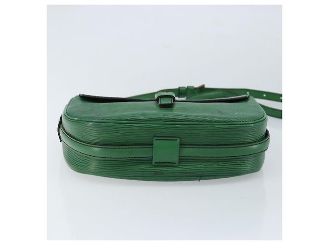 LOUIS VUITTON Borsa a Spalla Epi Jeune Fille MM Verde M52154 LV Auth ARZ443 - vista 9