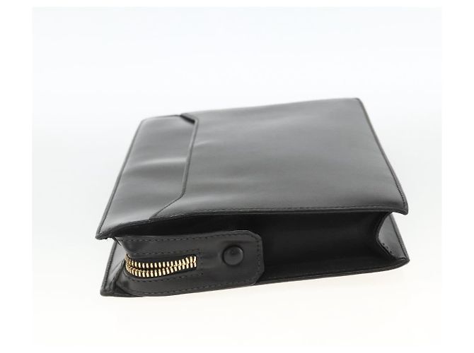 Céline Borsa a mano in pelle CELINE Cartier 3 pezzi nera Auth ka3131 Nero - vista 18