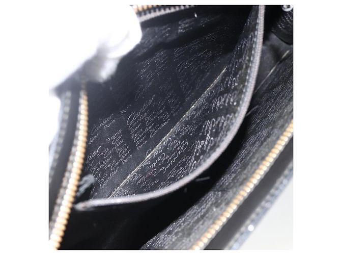 Céline Borsa a mano in pelle CELINE Cartier 3 pezzi nera Auth ka3131 Nero - vista 23