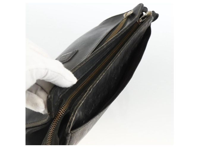 Céline Borsa a mano in pelle CELINE Cartier 3 pezzi nera Auth ka3131 Nero - vista 5