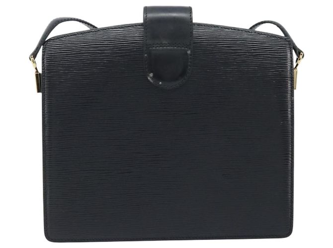 LOUIS VUITTON Borsa a Spalla Capuchin Epi Nera M52342 LV Auth 174442 Nero - vista 3
